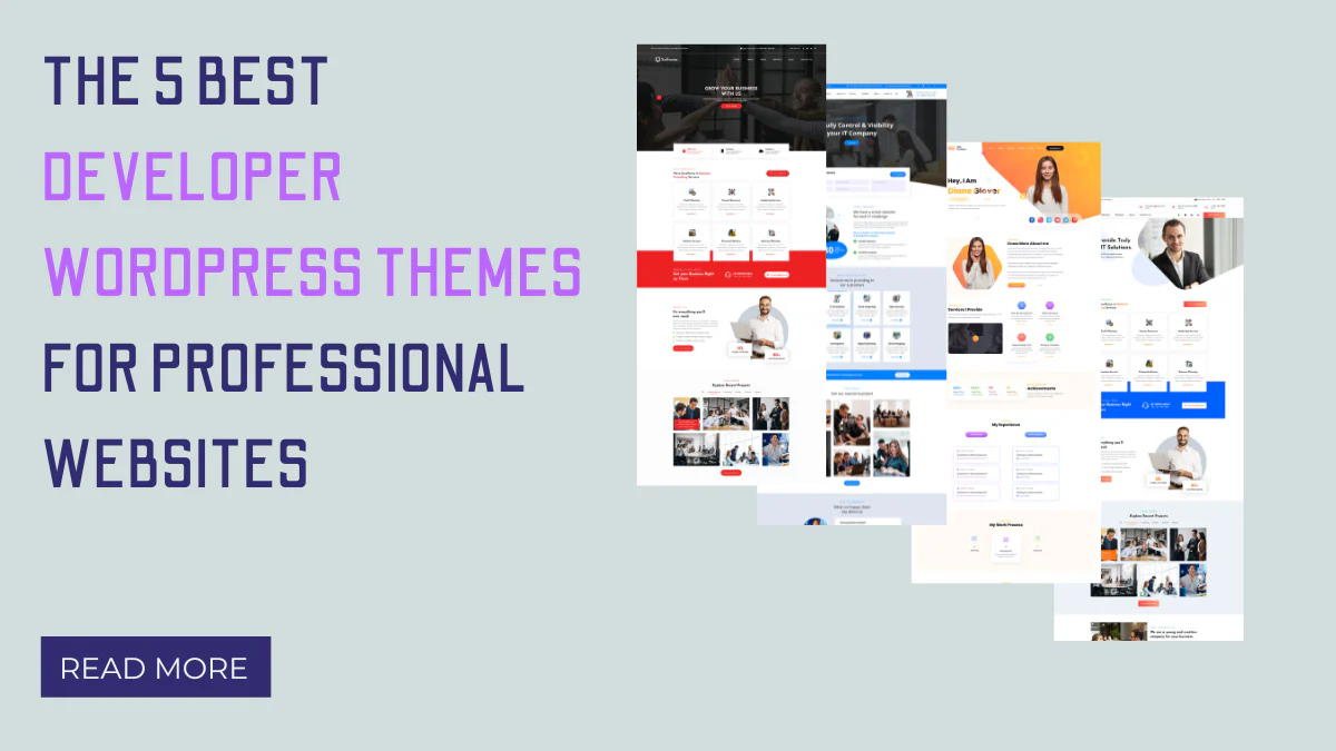 5 Best WordPress Themes for Web Designers