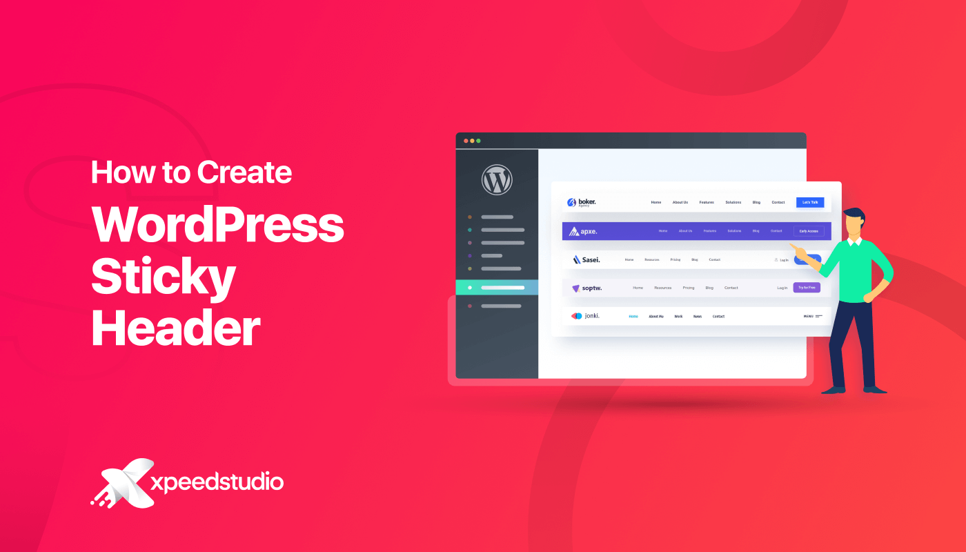 How to implement a sticky header on your site without coding